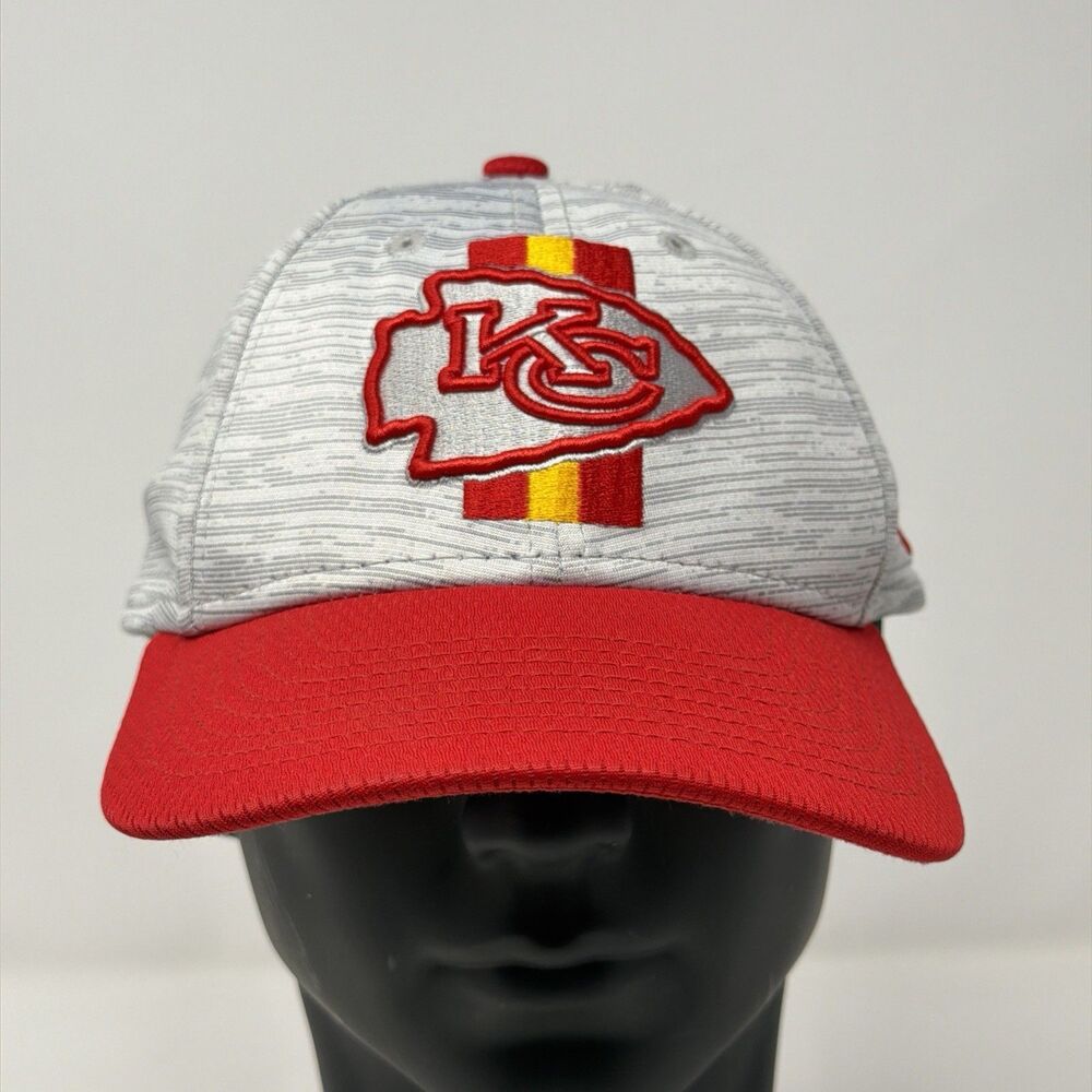 Kansas City Chiefs Youth New Era 9FORTY Gray Red NFL Snapback Hat